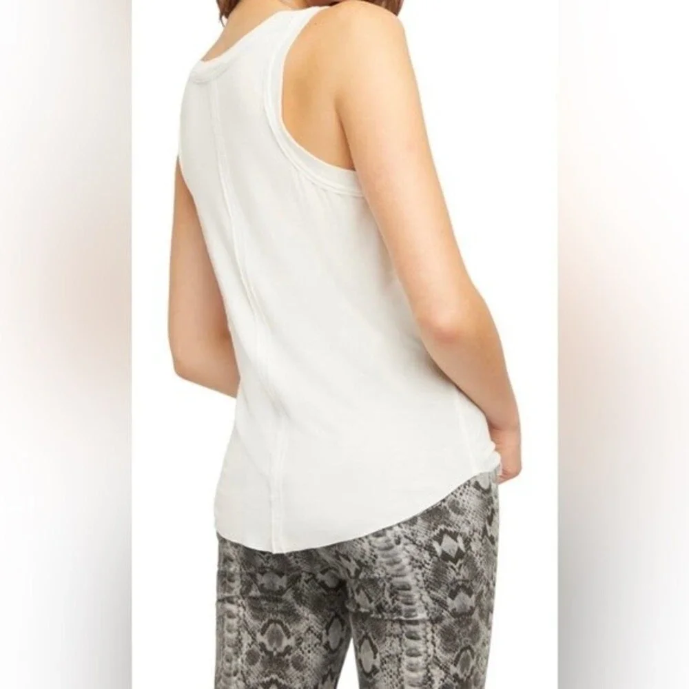 Free People We The Free Women’s Moon Dance Classic Tank Top Cream Off White S
